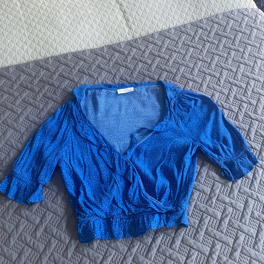 Koocat crop plunge top